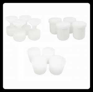Zubehör - Adapter (PP) für 250ml Becher (VE 4 Stück)  