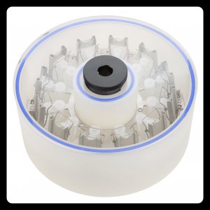 Zubehör - Zytologie Rotor (PP) mit 12 Plätzen inkl. aerosoldichter Deckel (PC)