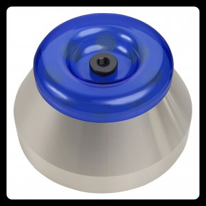 Zubehör - Festwinkelrotor 6 x 50ml (eloxiertes ALU) inkl. aerosoldichter Deckel (PC)